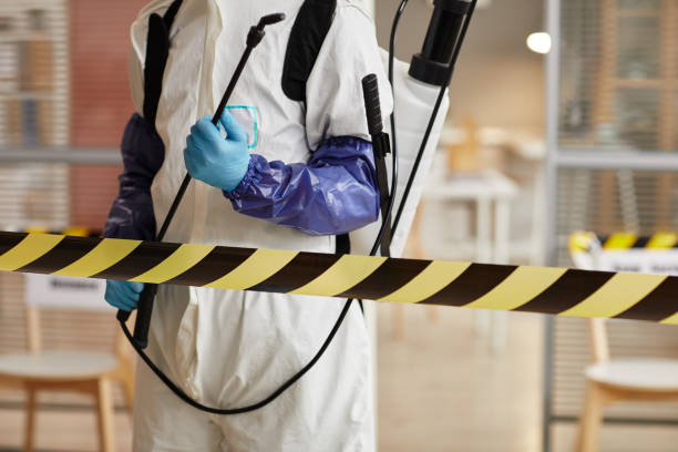 Professional Biohazard Cleanup technician working in De Witt, NE